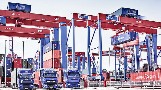 Für jeden Containertransport einen Slot buchen!