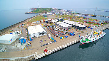 HPC erstellt Konzeptstudie für eine Wasserstoff-Bunkerstation auf der Hochseeinsel Helgoland