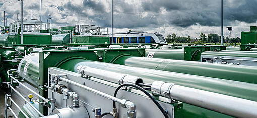 Wasserstoff für die Schiene