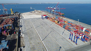 Neue Ausbaustufe erhöht Kapazität des HHLA Container Terminal Odessa