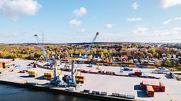 omoqo launches Terminal Operating System at the Port of Lübeck