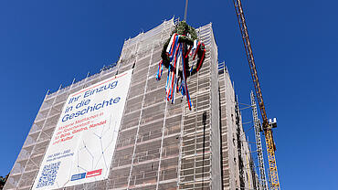 Further milestone in the Speicherstadt – Block V celebrates topping-out ceremony