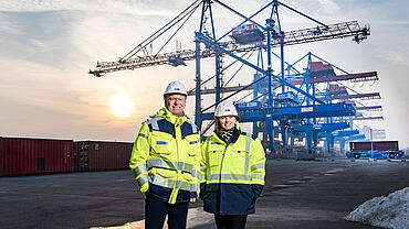 Innovative leap in the Port of Hamburg: New container gantry cranes at CTA