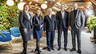 HHLA welcomes Hamburg's Senator for Economy Melanie Leonhard 